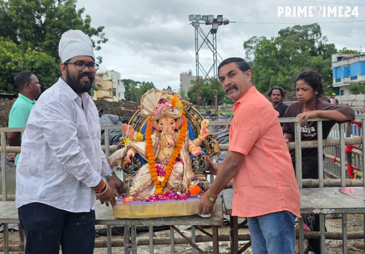 गणेश विसर्जन के दौरान निर्माल्य संकलन और पर्यावरण संरक्षण को लेकर जनजागरण अभियान