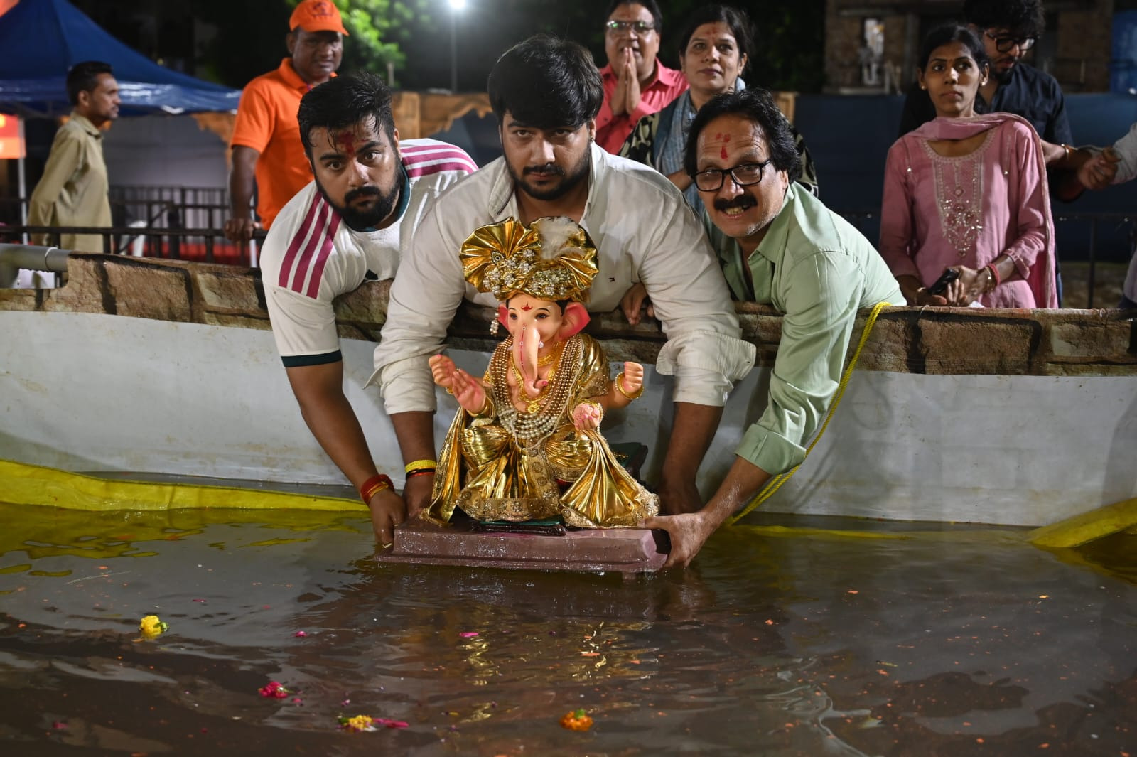 नागपुर गणेश विसर्जन की झलकियां
