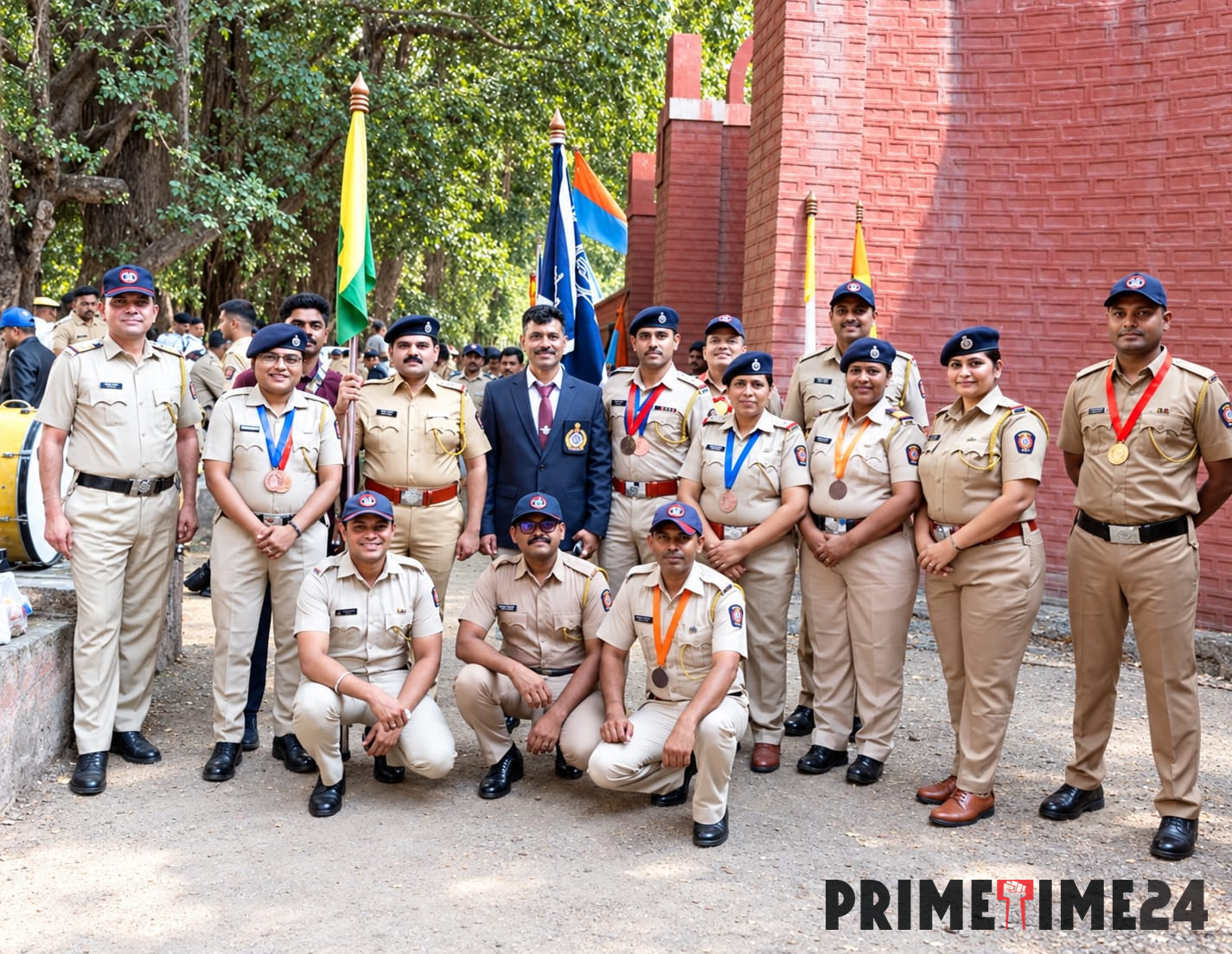 कर्तव्य मेला-2026 में शहर पुलिस को 12 पदक