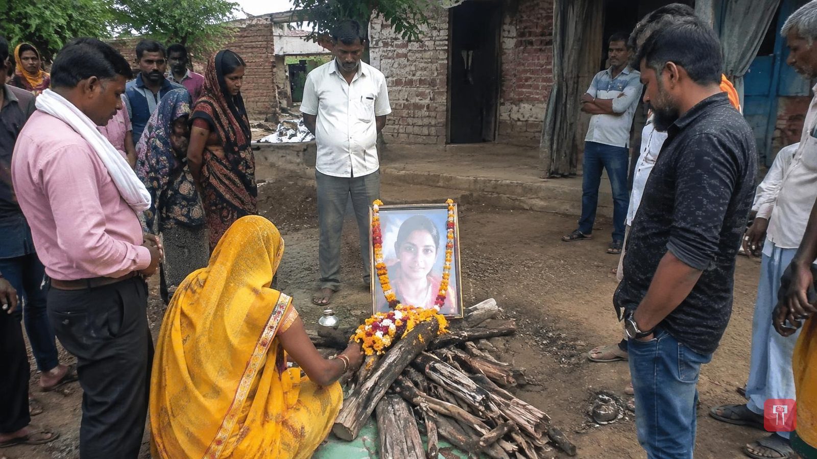 धक्कादायक! मुलीने केला प्रेमविवाह; संतापलेल्या कुटुंबाने जिवंतपणीच केला मुलीचा 'तेरावा', VIDEO व्हायरल