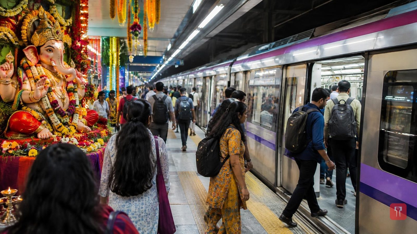 Mumbai Metro to run till 12.30 am during Ganeshotsav, adds 10-15 extra trips