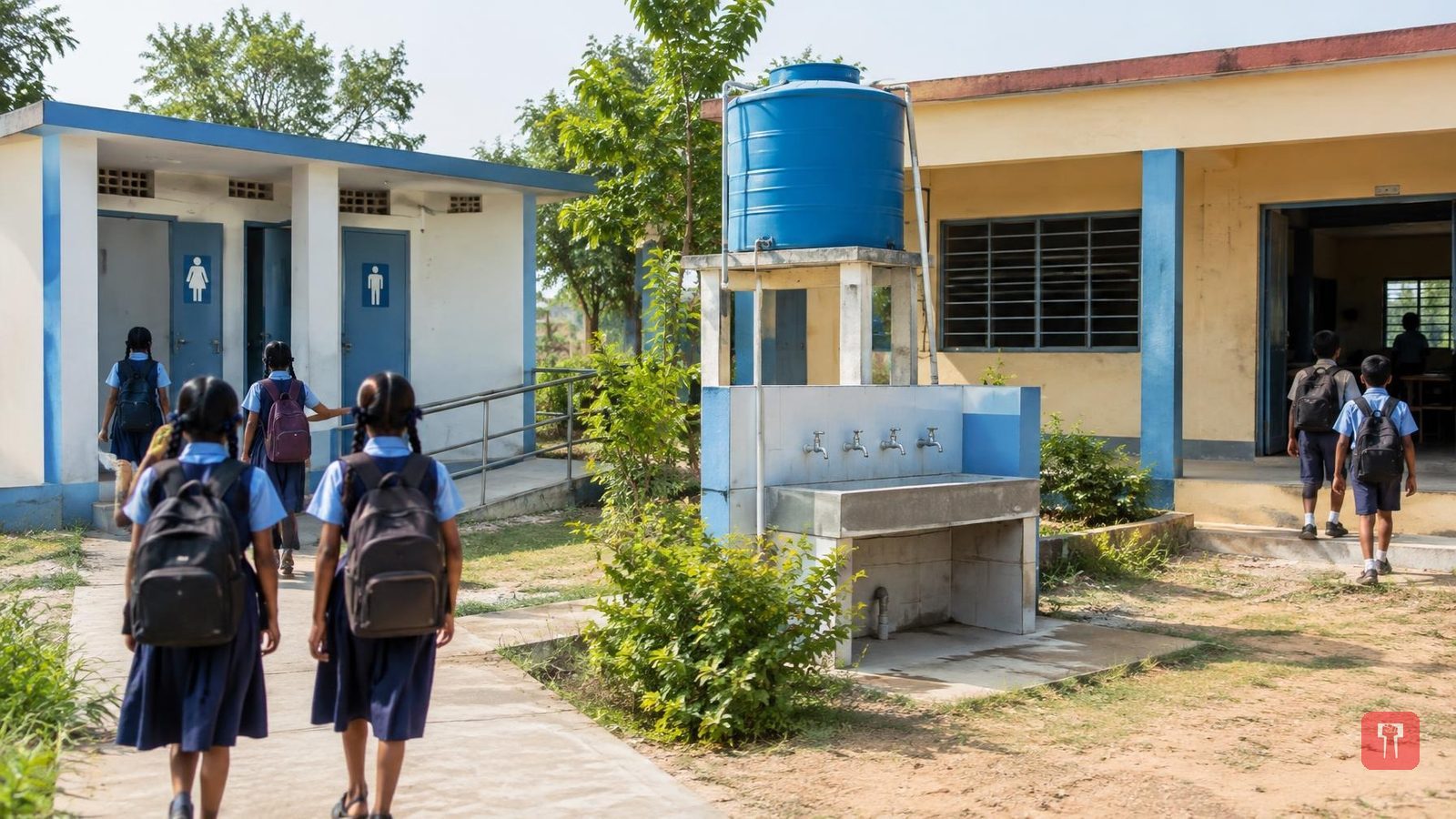 15th Finance Commission funds to fix school toilets, water, classrooms