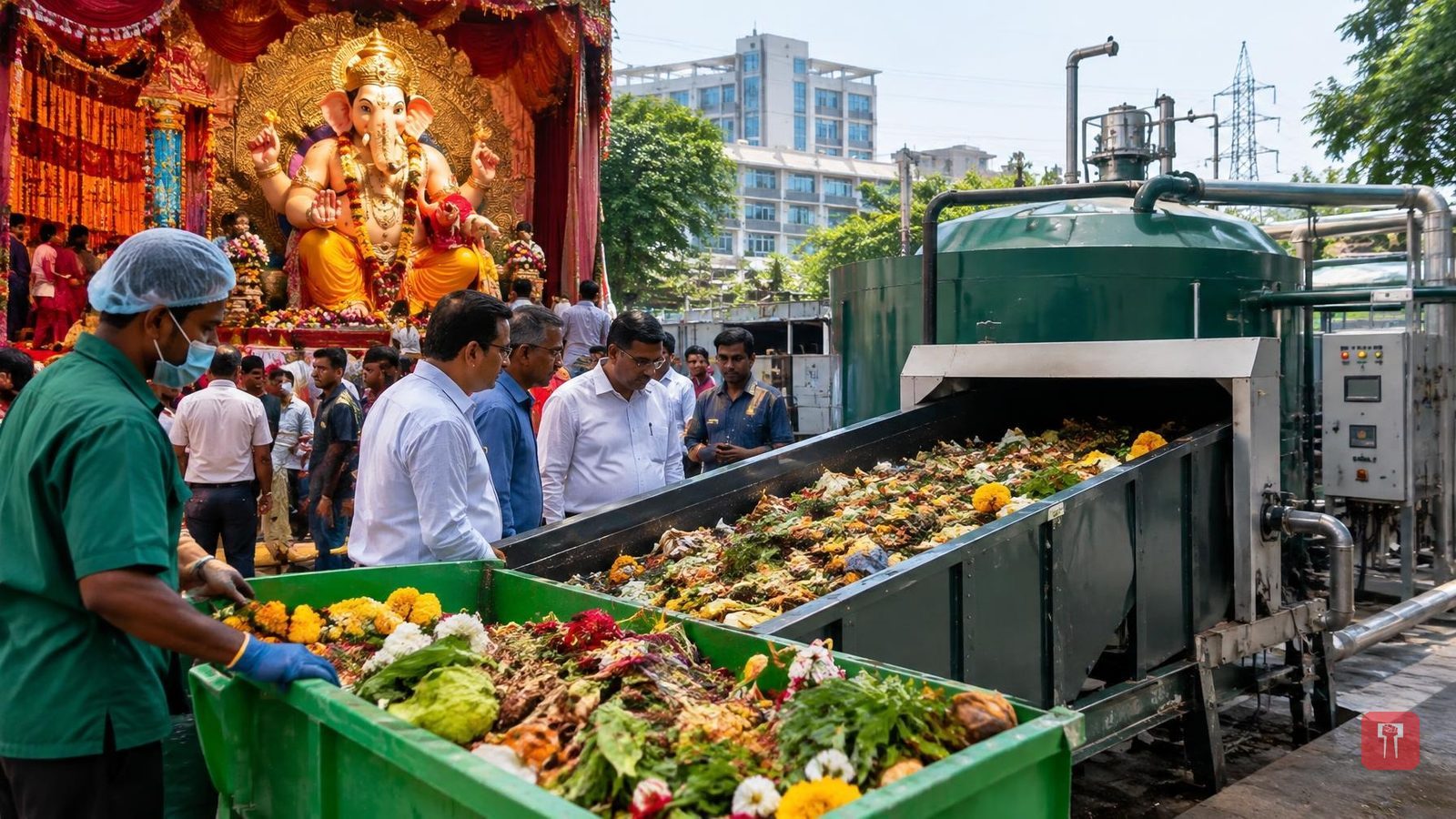 Lalbaugcha Raja's leftover offerings to power BMC hospitals under new scheme