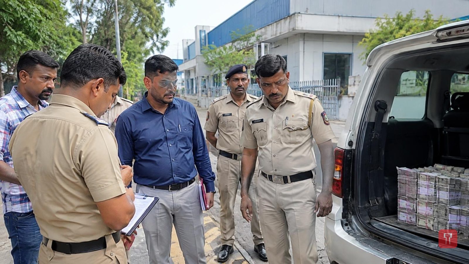 पिंपरीत व्यावसायिकाला धमकावून 5 कोटींची खंडणी मागितली; 25 लाख घेताना प्रकार उघड