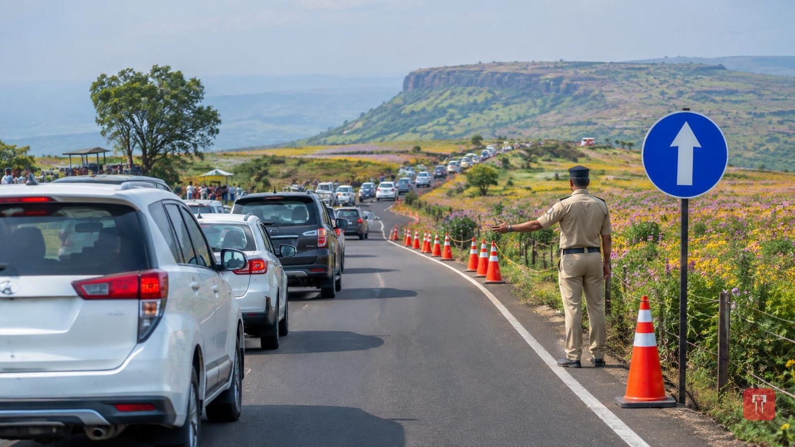 One-way traffic on weekends at Kas plateau until October 31
