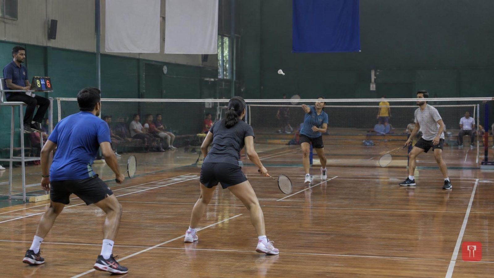 Belfins Tigers, One Little Farm sides keep winning run alive in Pune badminton league