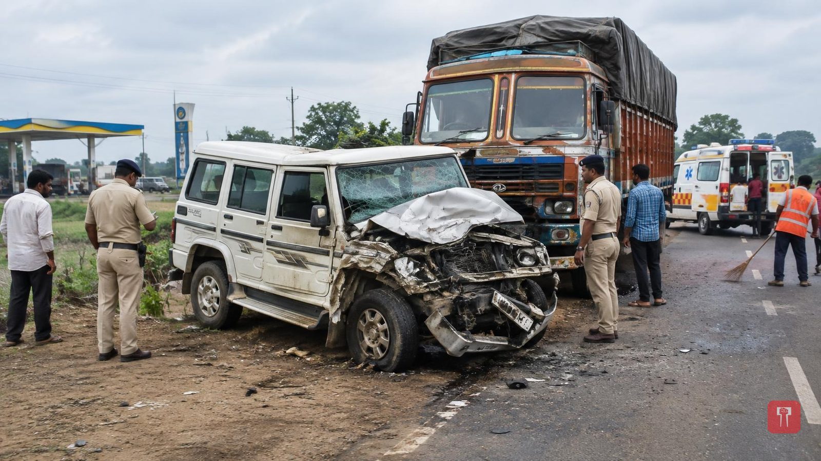 Bhandara Accident: पंपावरून निघाली बोलेरो, काही सेकंदांतच भीषण अपघात; महिला-चिमुकल्यांसह ९ जणांचा मृत्यू