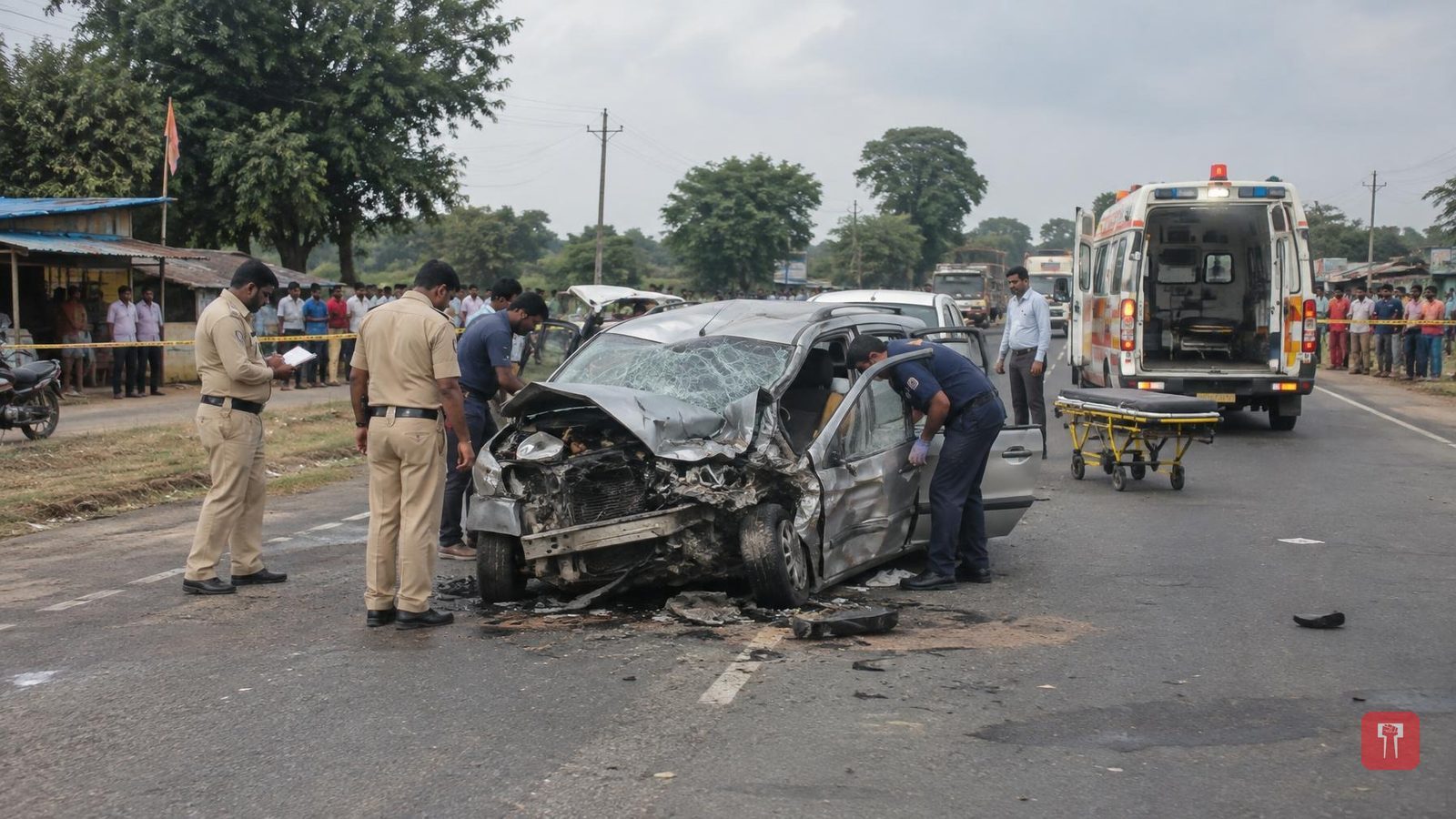अहिल्यानगर, भंडारा, नांदेडमध्ये वेगवेगळ्या अपघातांत २१ जणांचा मृत्यू