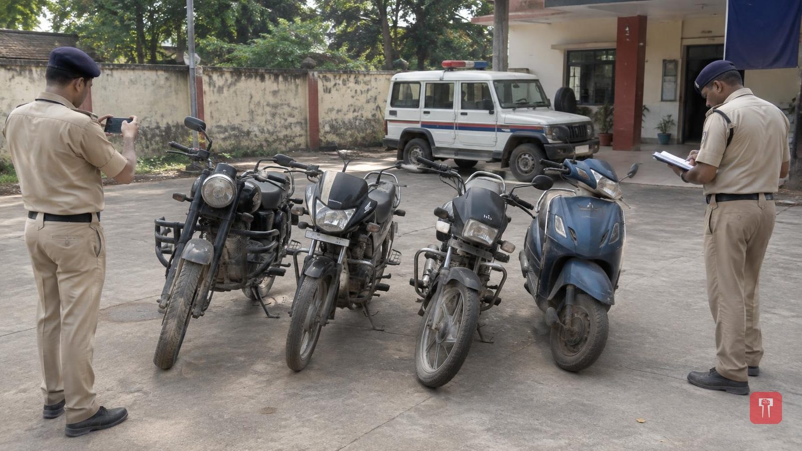 वर्ध्यात दुचाकी चोरणाऱ्या आरोपीला पोलिसांनी पकडले, चार गाड्या जप्त