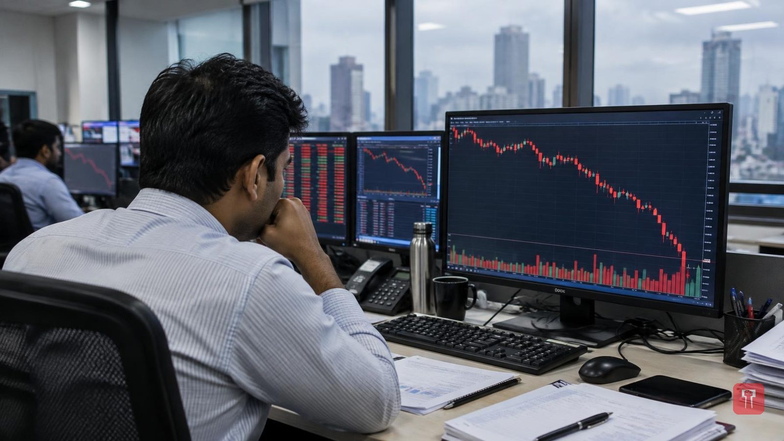 Markets slide as West Asia tensions push Sensex down 700 points
