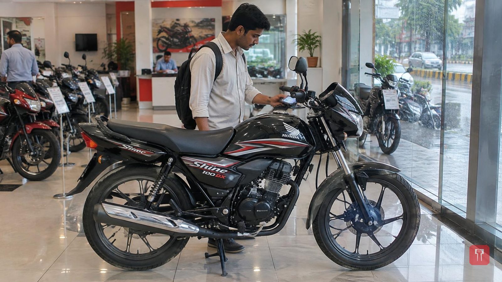 Honda Shine 100 DX: a budget bike for the daily office commute