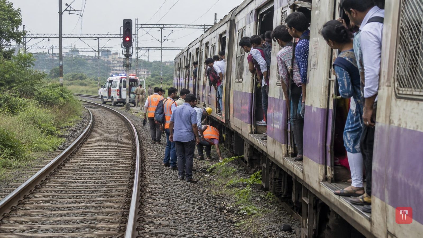Woman passenger falls from Mumbai local train between Diva and Mumbra