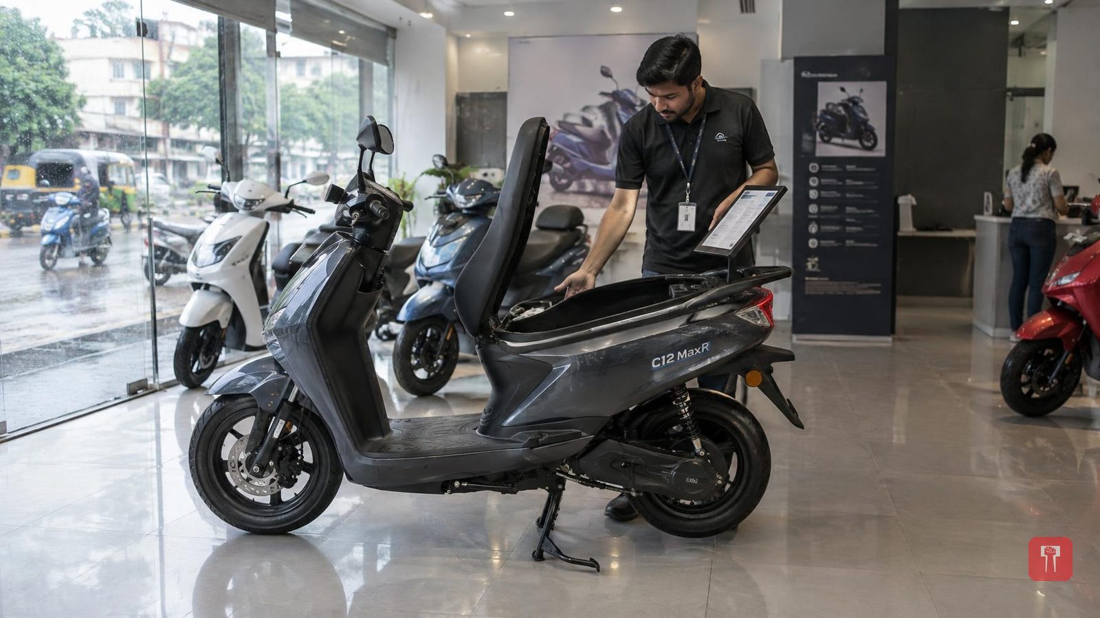 BGauss launches C12 MaxR electric scooter with 178km range, 75kmph top speed