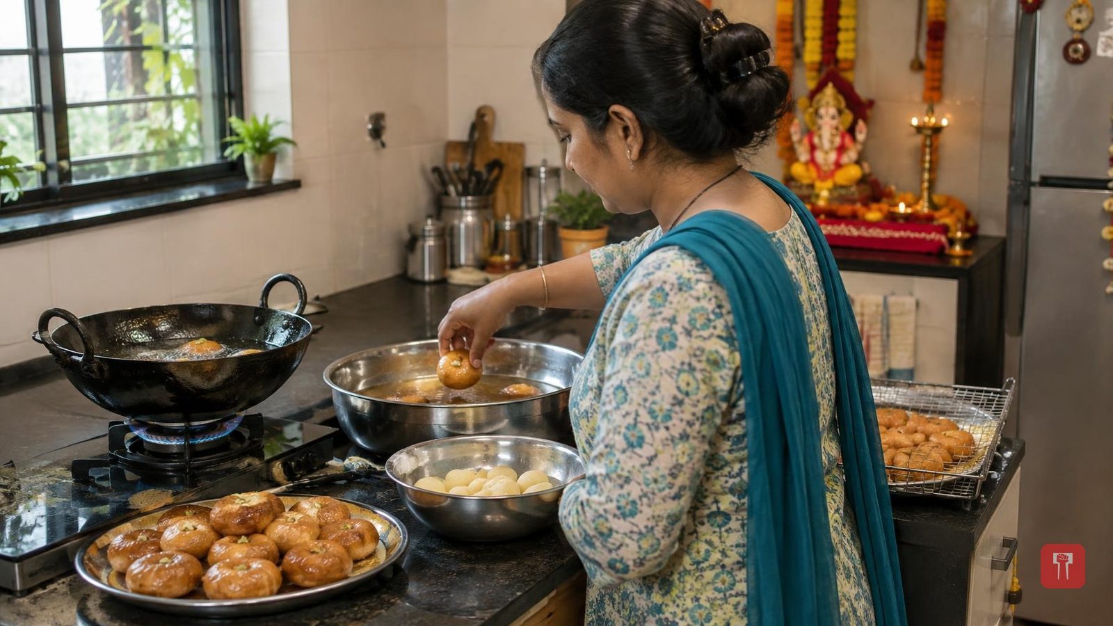 गणेशोत्सवात घरच्या घरी करा मार्केटसारखी खुसखुशीत बालुशाही, सोपी रेसिपी