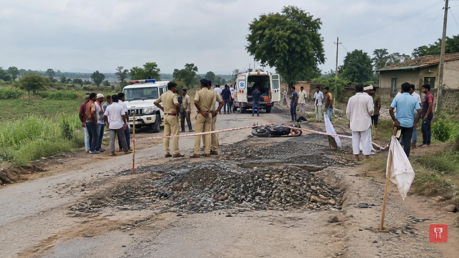 सावनेरच्या जैतपूरमध्ये अपघातात तरुणाचा मृत्यू, ग्रामस्थांचे तीन तास रस्ता रोको