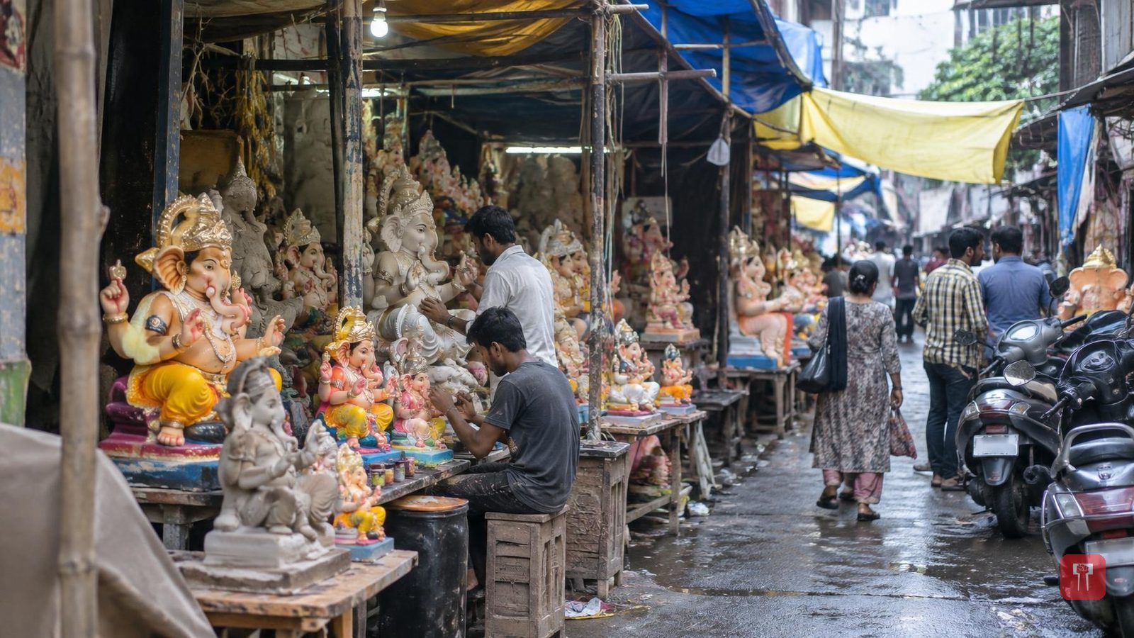 नागपुरात गणेशोत्सवाला सुरुवात, बारा दिवस चालणार उत्सव