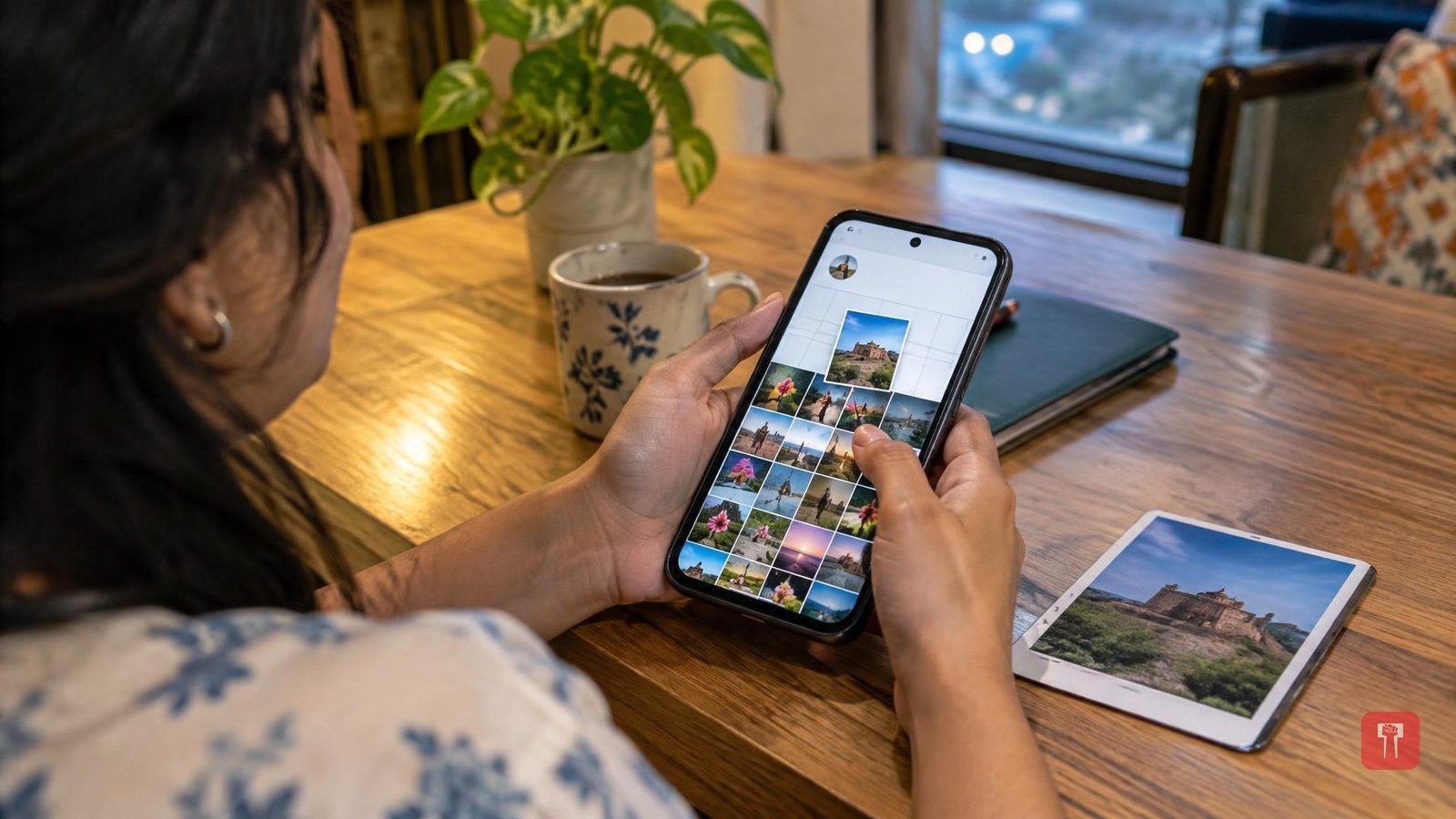 Instagram lets users add tagged photos directly to their main profile grid