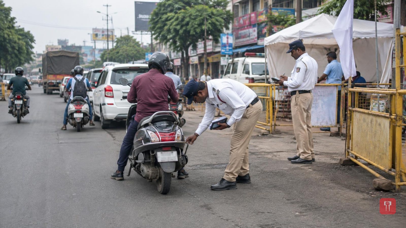 अमरावतीत एचएसआरपी नसलेल्या ९१९ वाहनांना दंड, आरटीओची मोहीम अधिक तीव्र