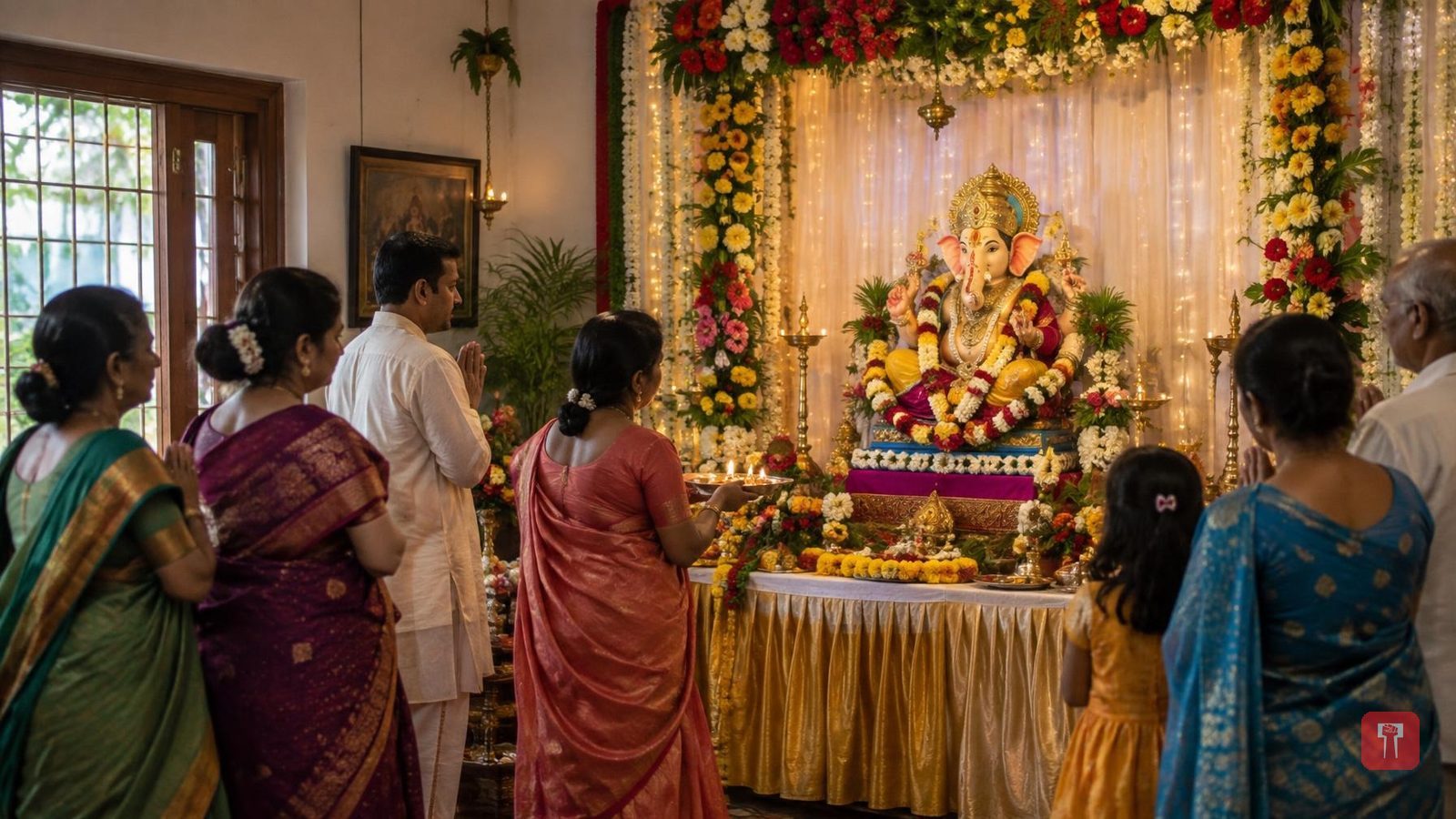 MLA Kishor Jorgewar's family carries on 96-year-old Ganpati tradition