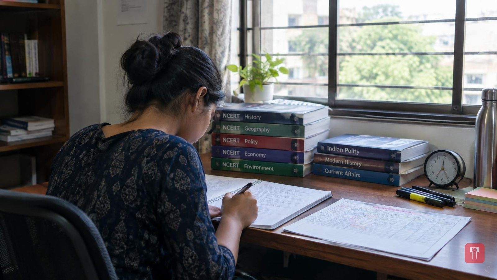 UPSC prep: 5-6 hours of focused study daily can work, not just 16