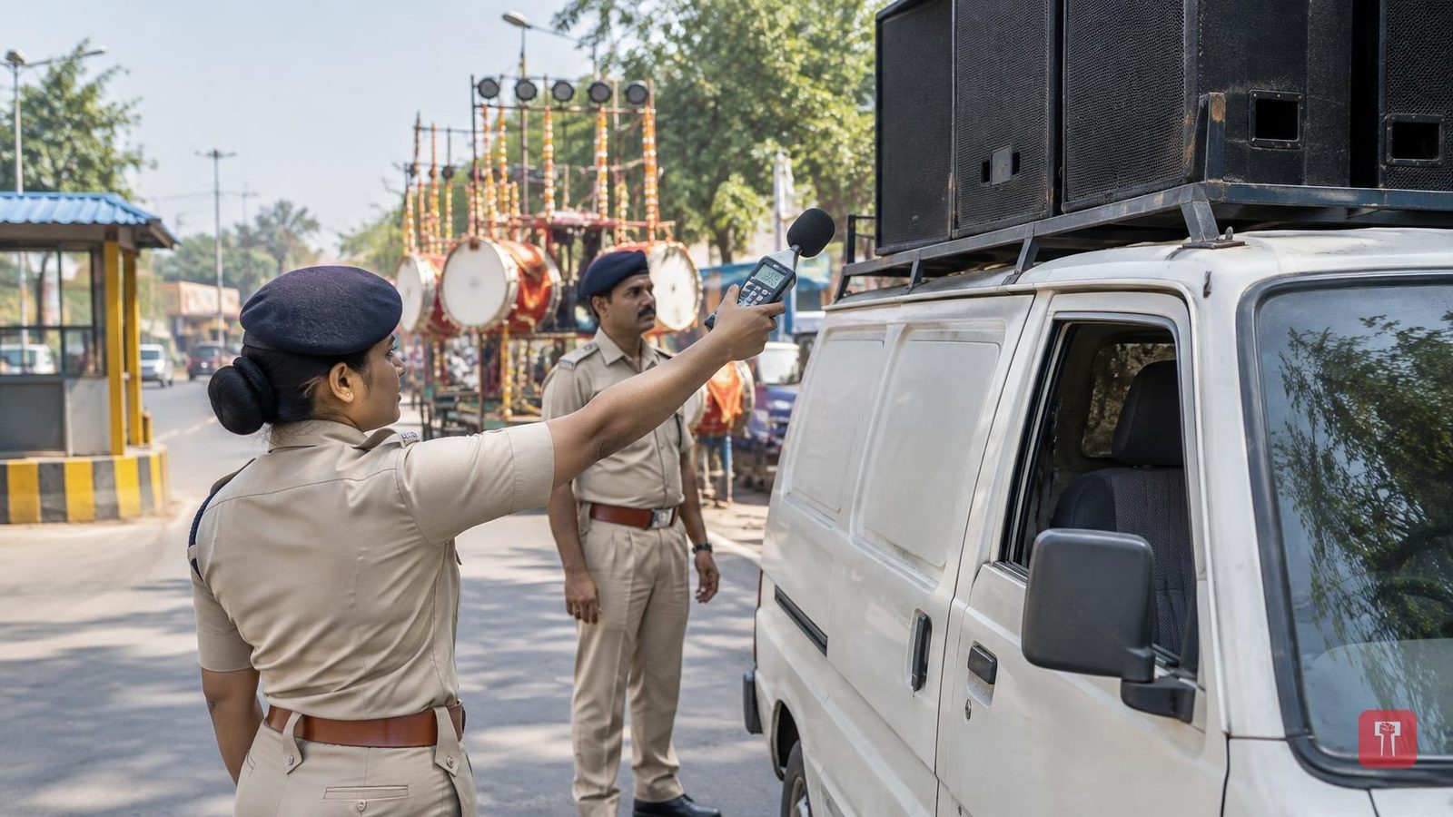 गणेशोत्सव व पुढील सणांसाठी वर्धा पोलिसांची ध्वनी प्रदूषणावर कडक नजर