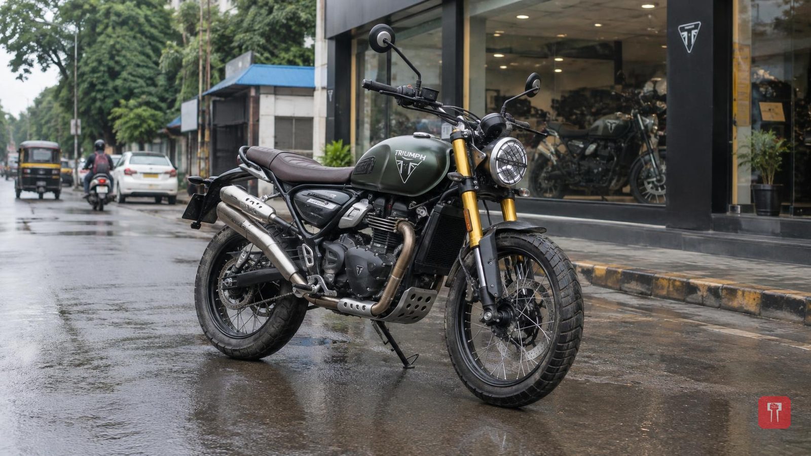 Triumph Scrambler 400 X gets smaller 349cc engine, less power but smoother ride
