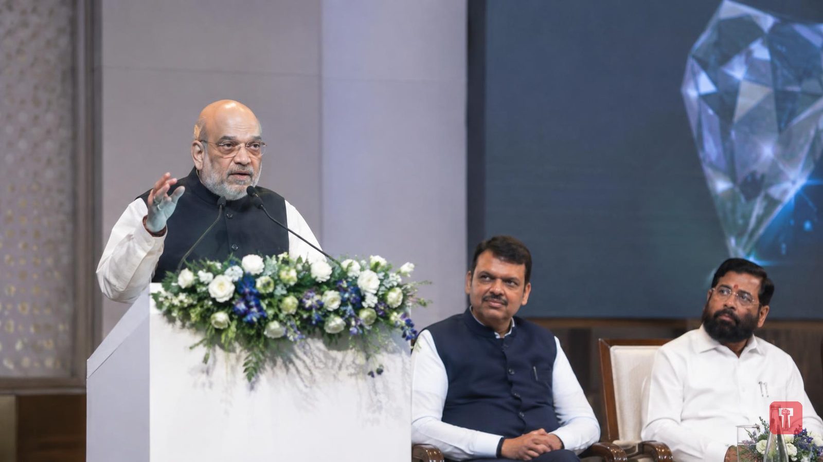 लॅबग्रोन हिऱ्यांची संपूर्ण साखळी देशातच उभारा, अमित शाहांचं आवाहन; नवी मुंबईत ज्वेलरी पार्क
