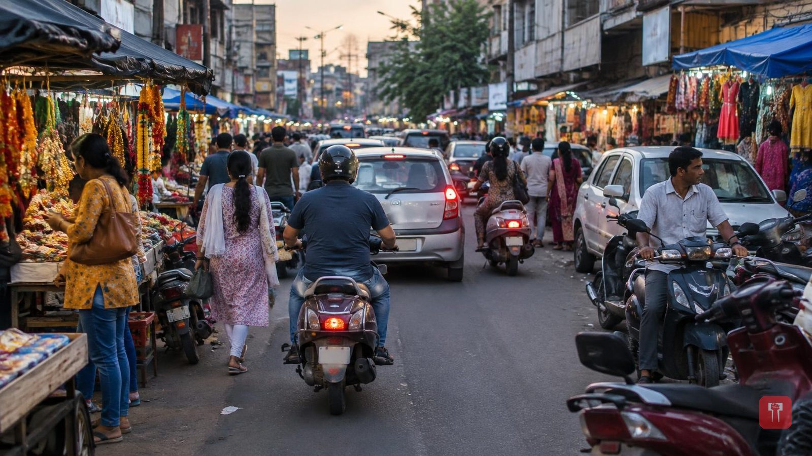 Ganeshotsav crowds bring traffic jams, parking chaos to Nagpur streets