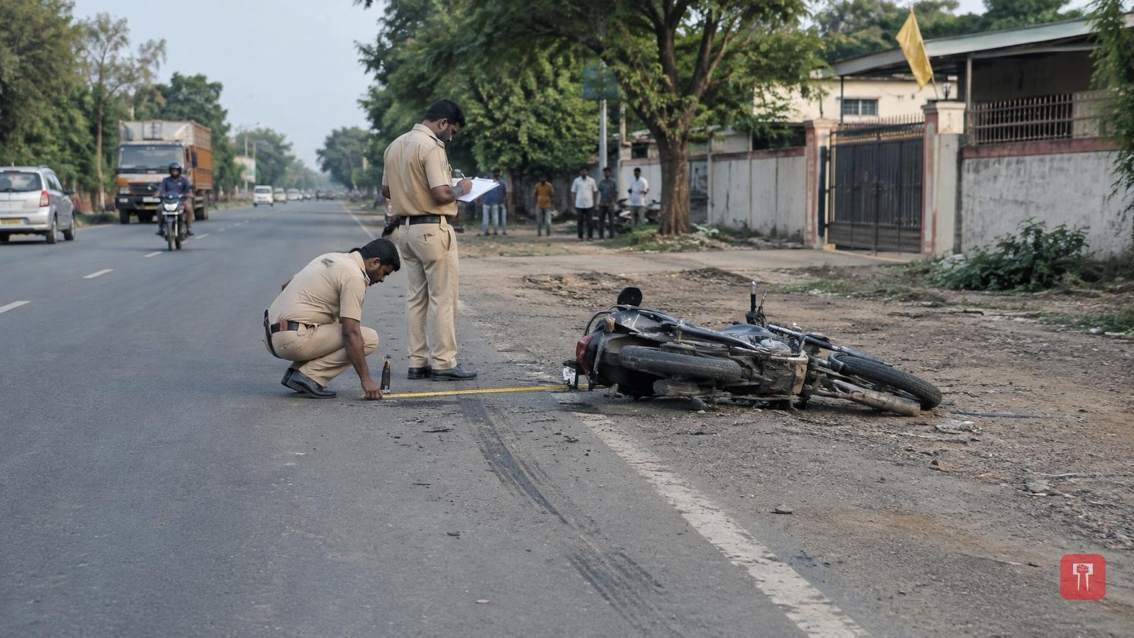 नागपुरात एकाच दिवशी दोन अपघात, वडिलांसमोर मुलीचा आणि मुलासमोर आईचा मृत्यू