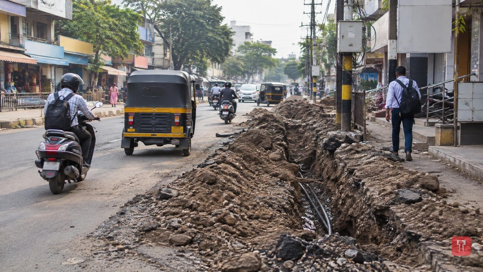 Nagpur civic body to bring strict rules for firms digging roads for OFC cables