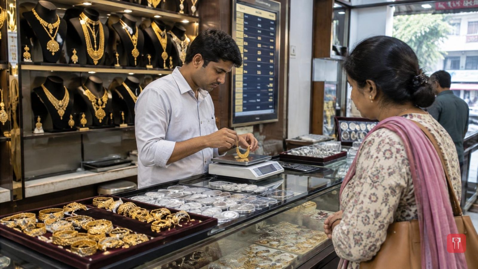 Gold falls Rs 500, silver steady at yesterday's rate