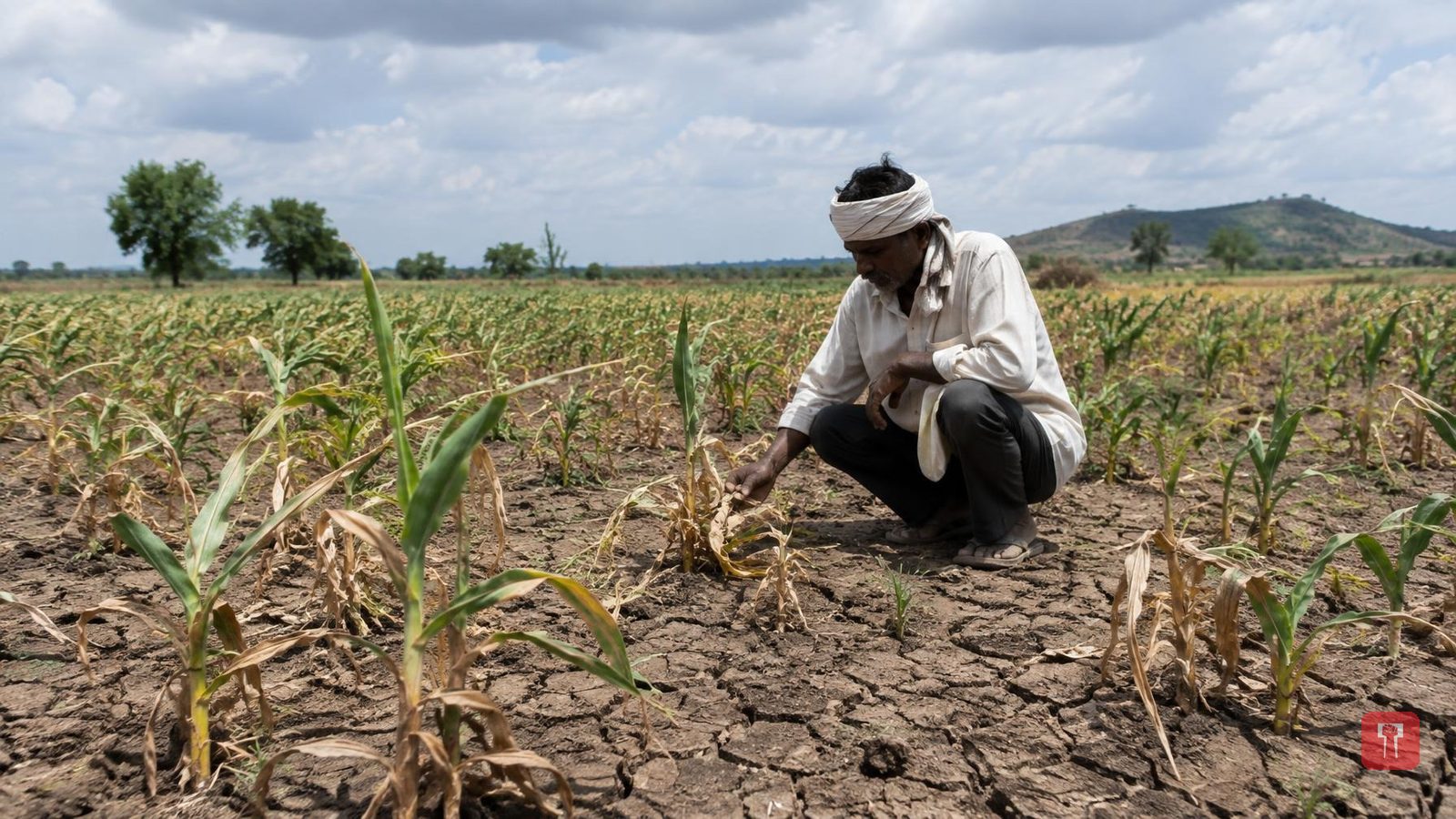 Maharashtra's dry spell continues, farmers worried as 4 districts get yellow alert