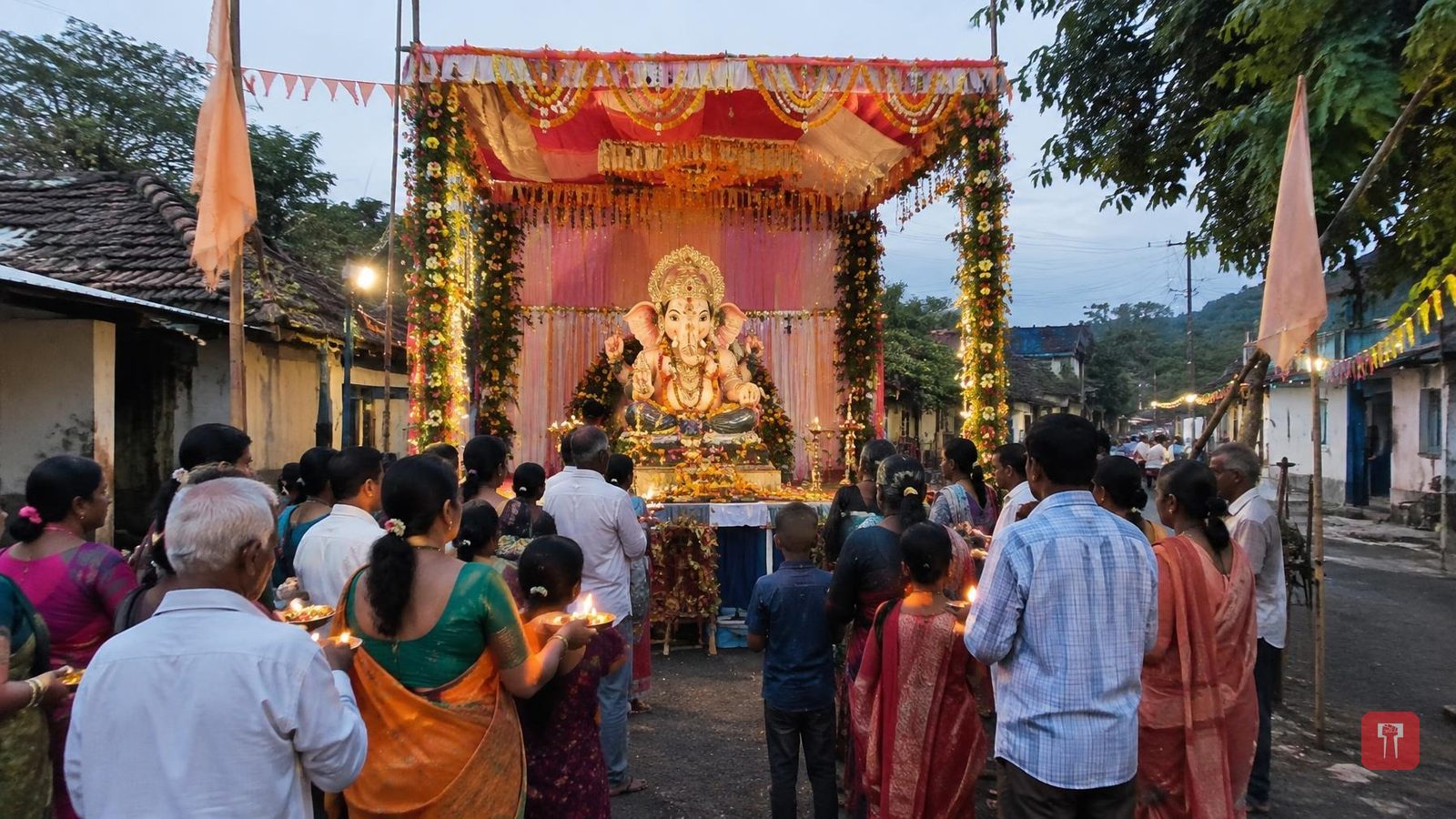 Bopegaon marks 26 years of 'one village, one Ganpati' tradition