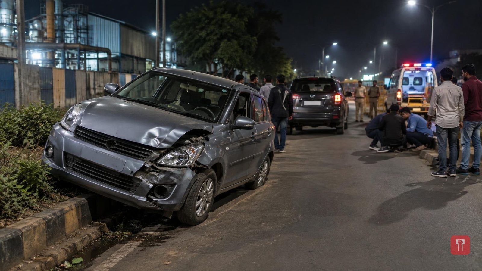 नागपुरात दिनशा फॅक्टरीजवळ महिला चालकाने अनेकांना उडवले; चौघे गंभीर जखमी
