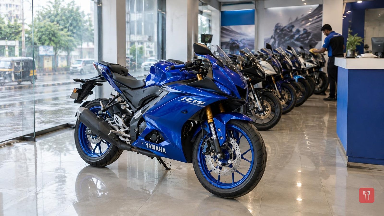 Yamaha R15 V4 gets quickshifter option in two new colours in India