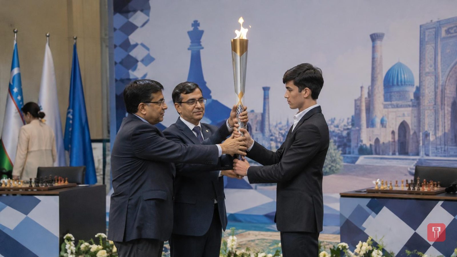 Chess Olympiad: उझबेकिस्तानमध्ये बुद्धिबळाचा महासंग्राम! अव्वल ग्रँडमास्टर जवोखिर सिंधारोवकडे मशाल सुपूर्द