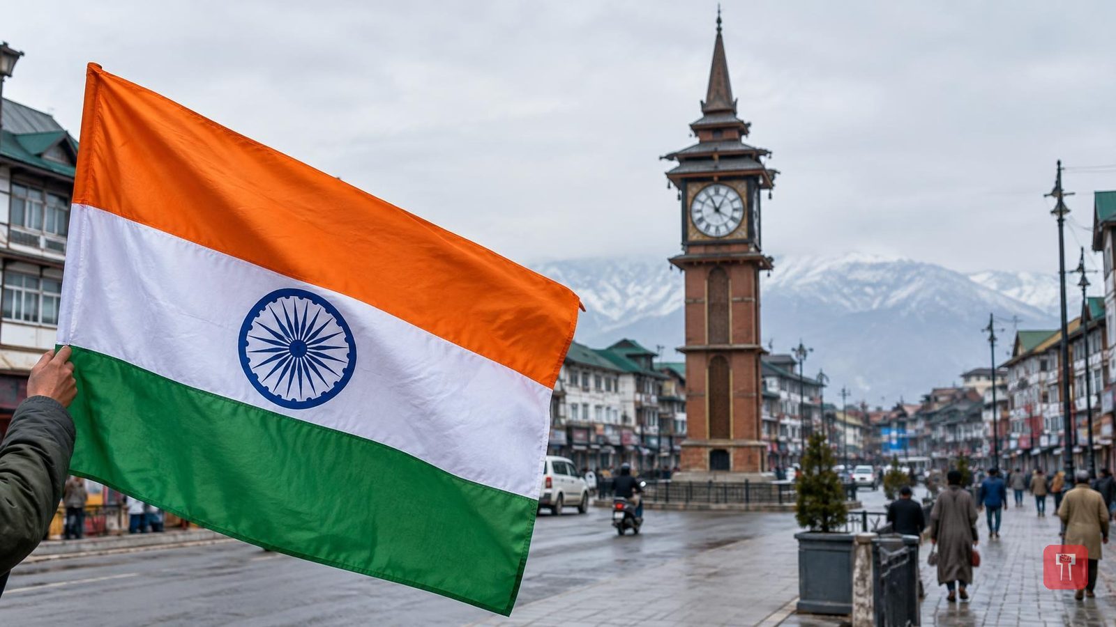 पंतप्रधान मोदींच्या वाढदिवशी भाजपकडून लाल चौकातील ३४ वर्षे जुना ऐतिहासिक फोटो शेअर