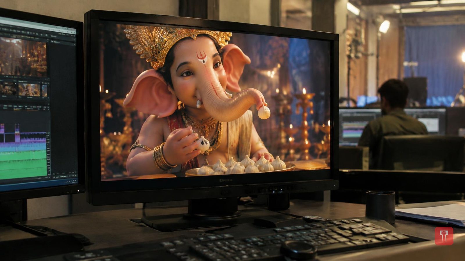 AI-VFX elephant face for Ganpati's entry wows viewers of Marathi serial
