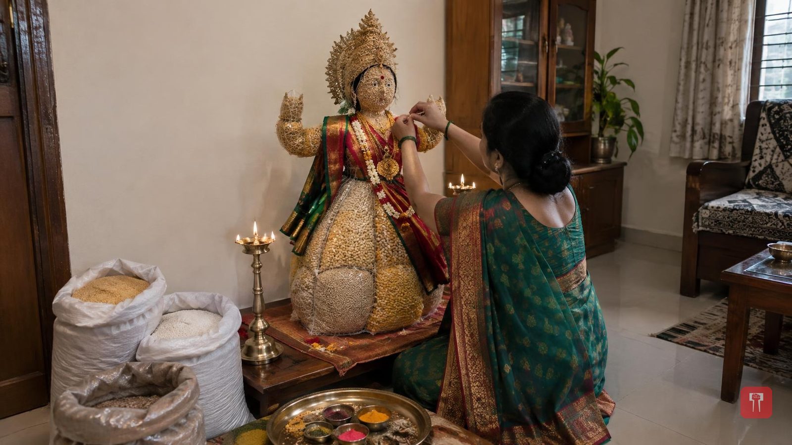महालक्ष्मी आणि गणपती पूजेतून उलगडते टंचाईपासून समृद्धीपर्यंतची माणसाची वाटचाल