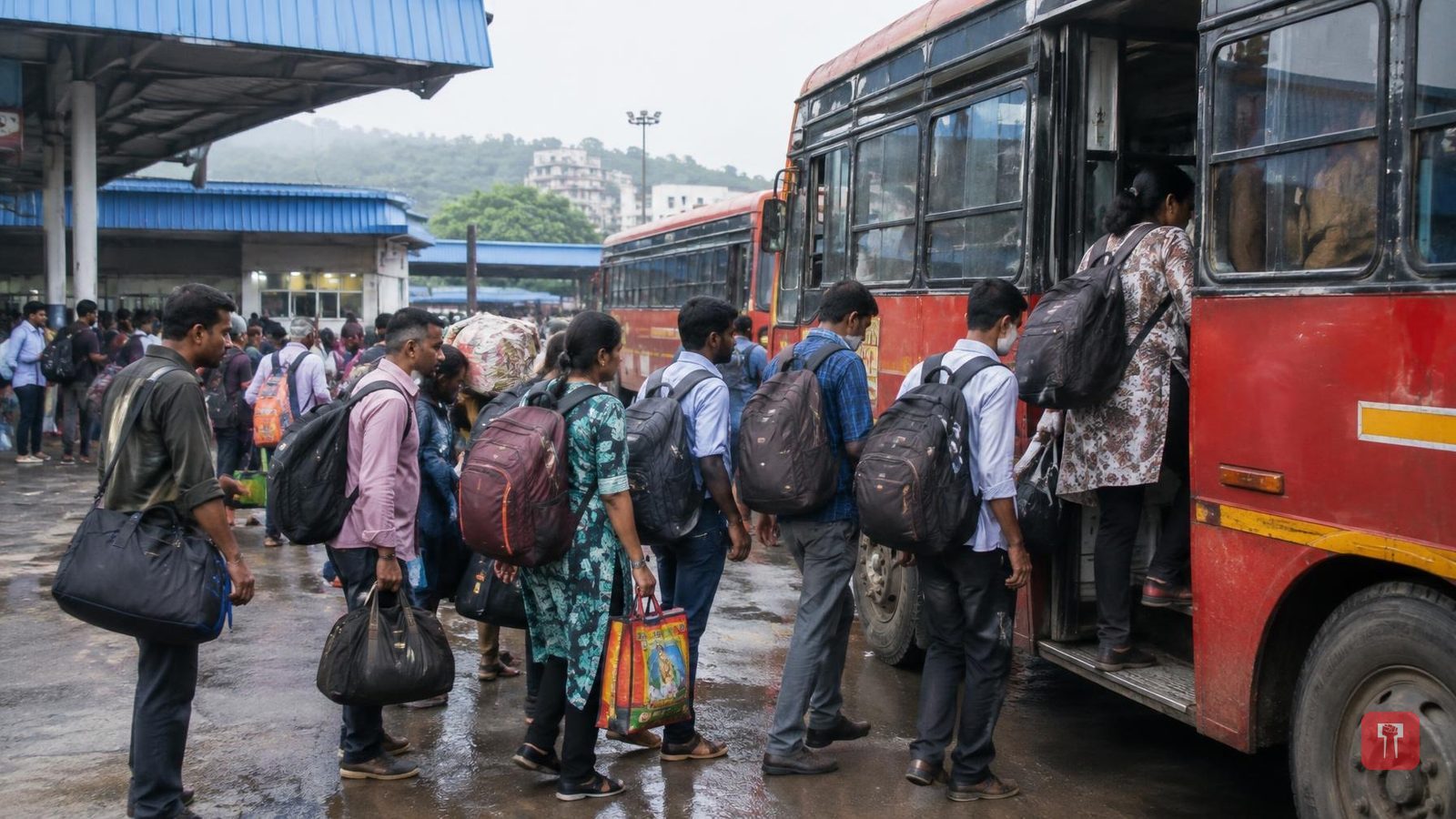 गणपतीसाठी गावी जायचंय, पण बॉस सुट्टी देईना; चाकरमान्यांच्या धडपडीवर मीम्सचा पाऊस