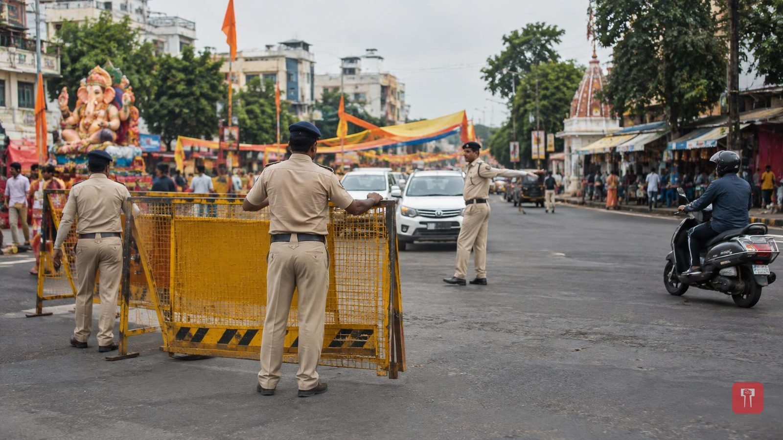 गणेशोत्सव विसर्जन काळात नाशिकमध्ये वाहतुकीत बदल, देखावे-विसर्जन मार्गांवर वाहनबंदी