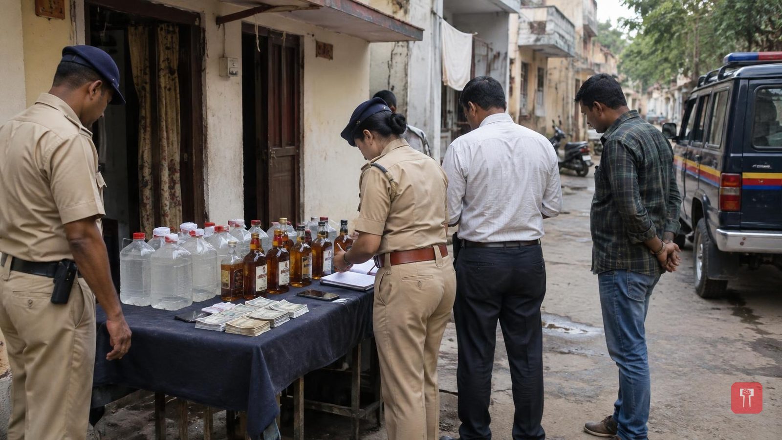 तडीपार होऊनही घरातूनच चालवत होता दारूचा धंधा! नागपुरात पोलिसांची कारवाई, १८,३७० रुपयांचा माल जप्त