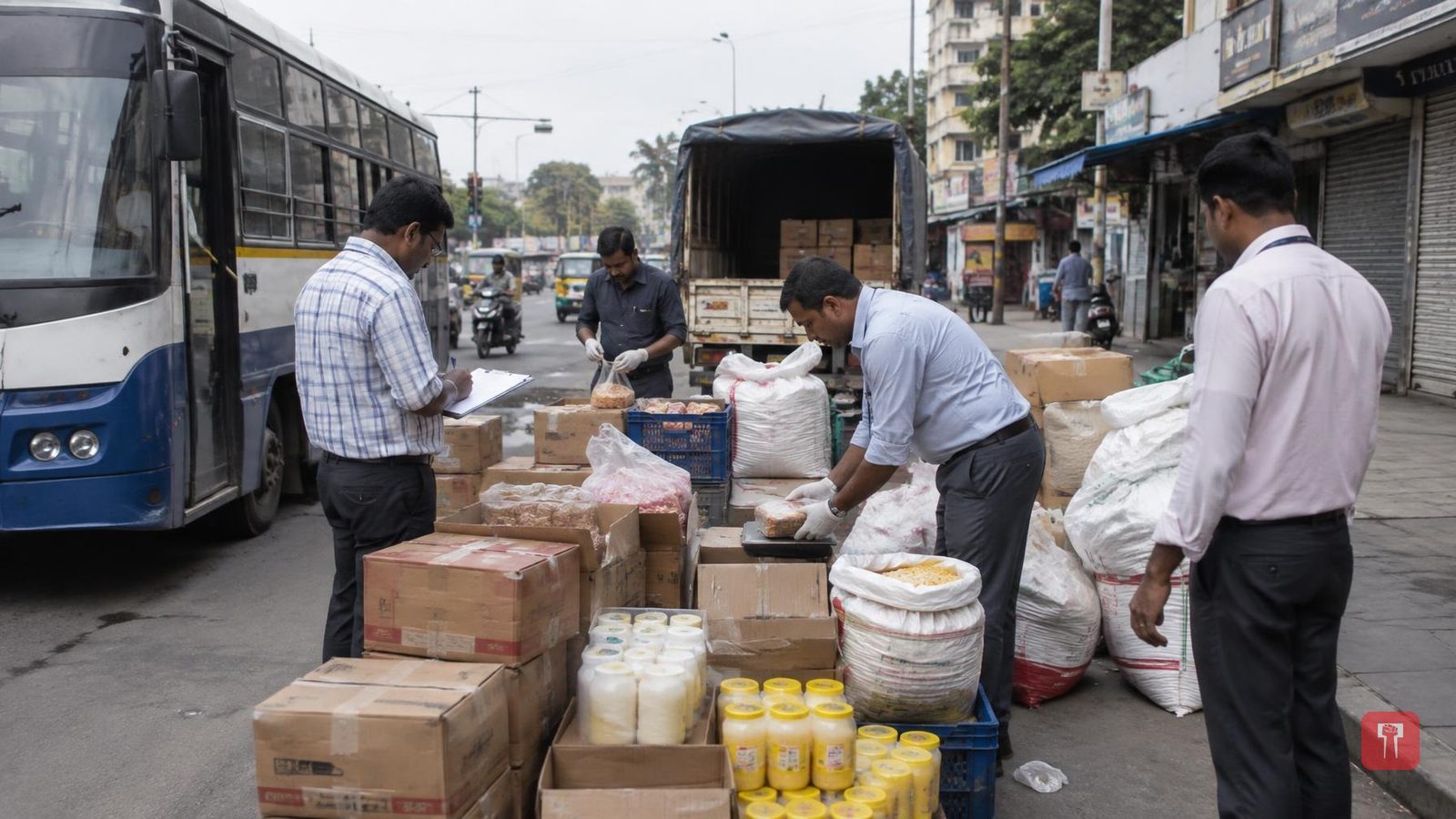 नाशिकमध्ये एफडीएची धडक कारवाई; १० दिवसांत ३६ ठिकाणी छापे, ५.४० कोटींचा भेसळयुक्त माल जप्त