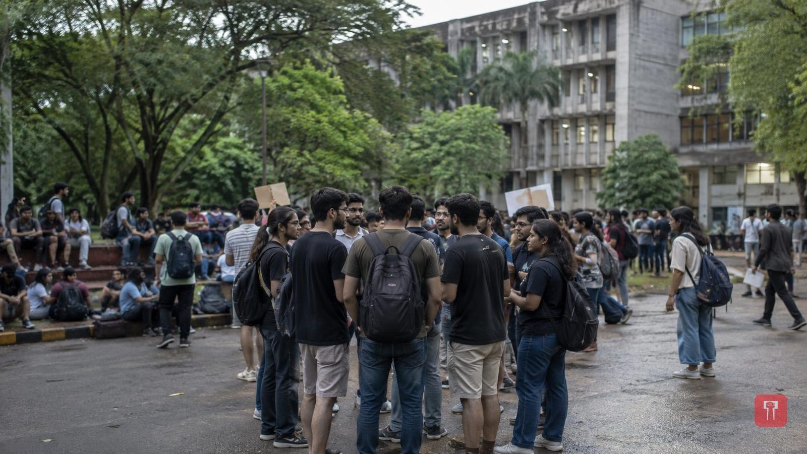 Mumbai: Massive Protests Erupt at IIT Bombay After Student Is Found Dead in Hostel Room
