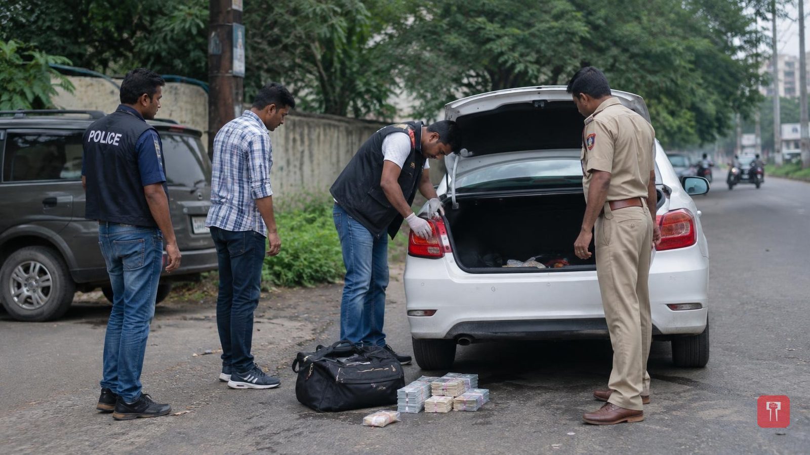 एमडी तस्करीत इंजिनिअरिंगचा विद्यार्थी सापडला, 18 ग्रॅम एमडी आणि कारसह दोघांना अटक