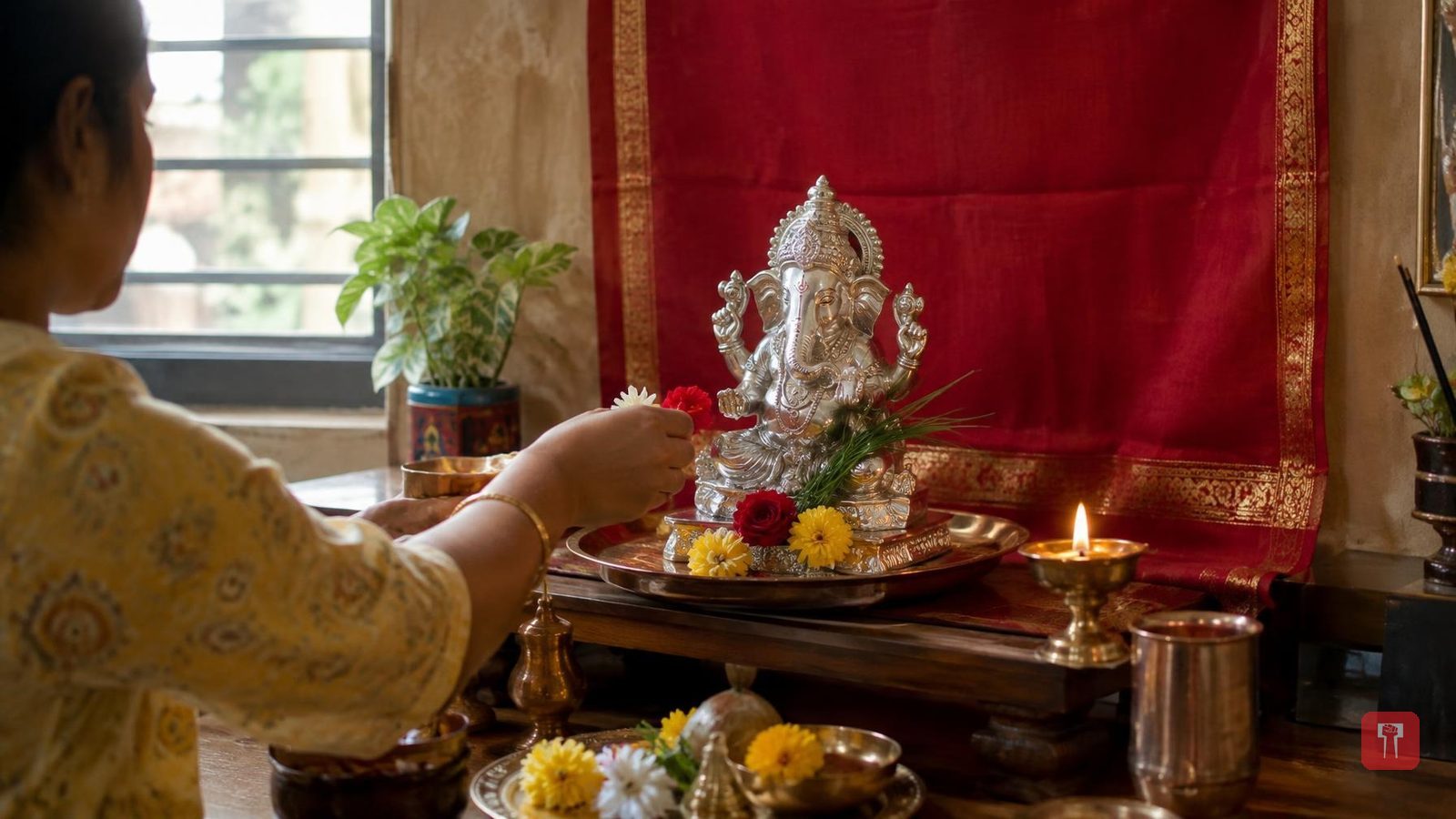 घरात चांदीचा गणपती ठेवण्याचे मानले जाणारे फायदे, जाणून घ्या पूजेची पद्धत