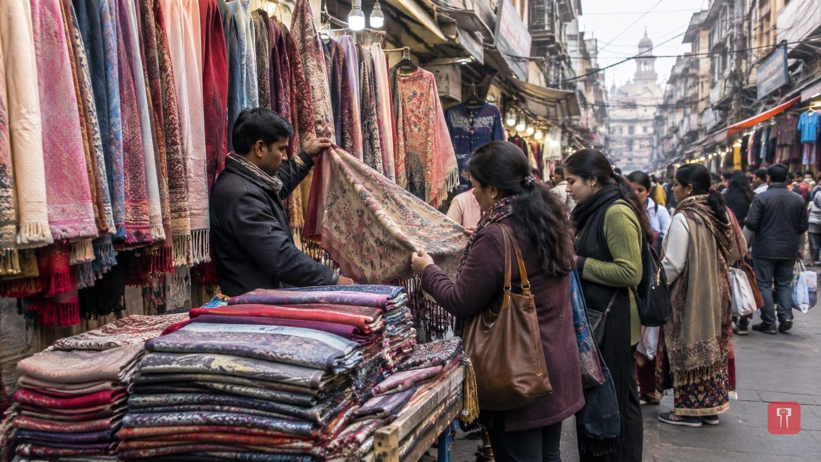 दिल्लीत स्वस्तात शॉल हवी? या 5 मार्केटमध्ये 100 ते 300 रुपयांत मिळतील ट्रेंडी पर्याय