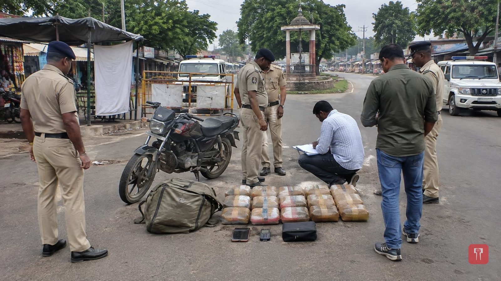 आनंदवन चौकात नागपूरहून आणलेला सव्वातीन लाखांचा गांजा जप्त; दोन तस्कर अटकेत