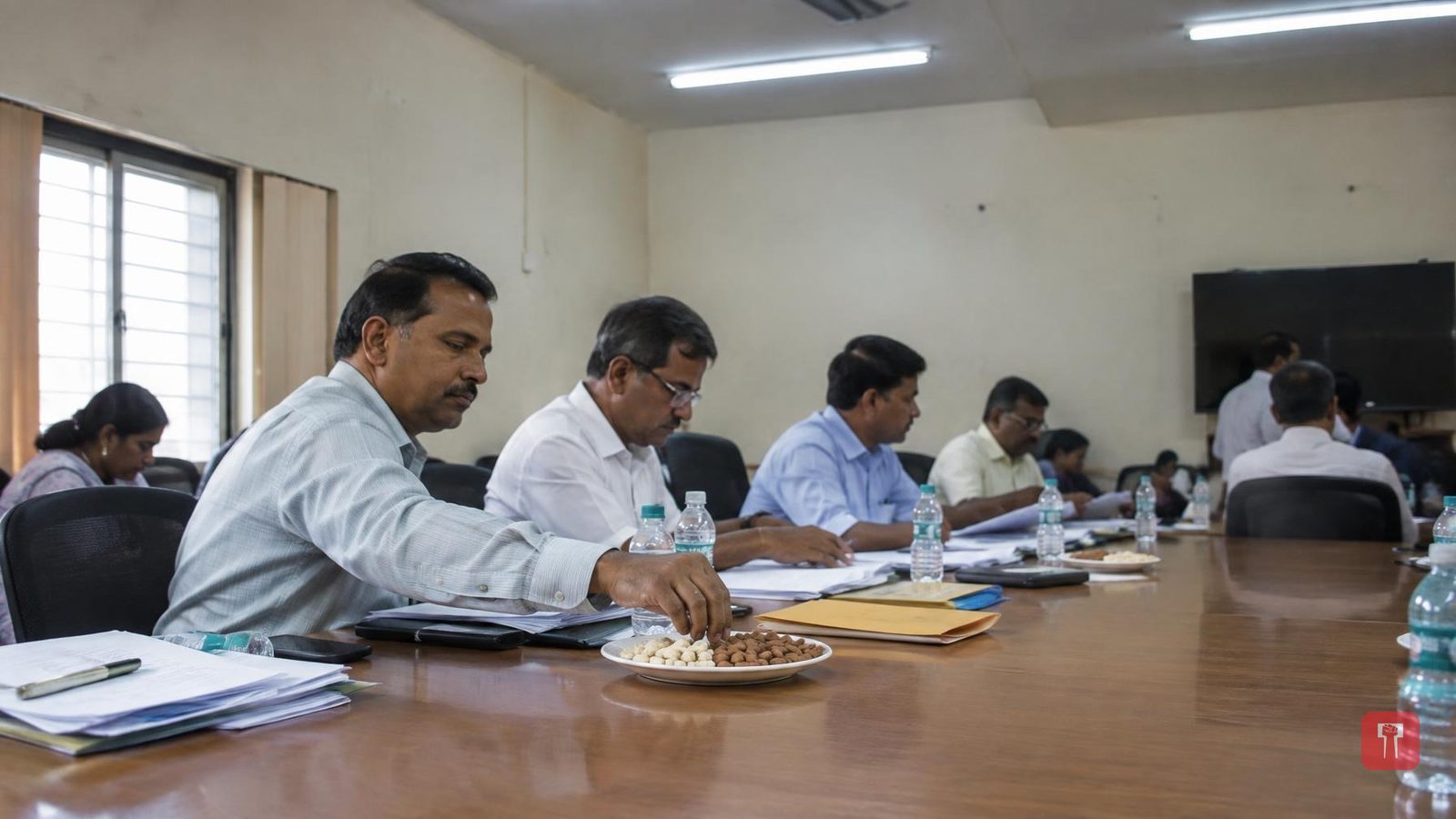 काजू-बदाम खाल्ल्याच्या व्हिडिओवरून अंबादास दानवे संतापले, दुष्काळ बैठकीत वाद
