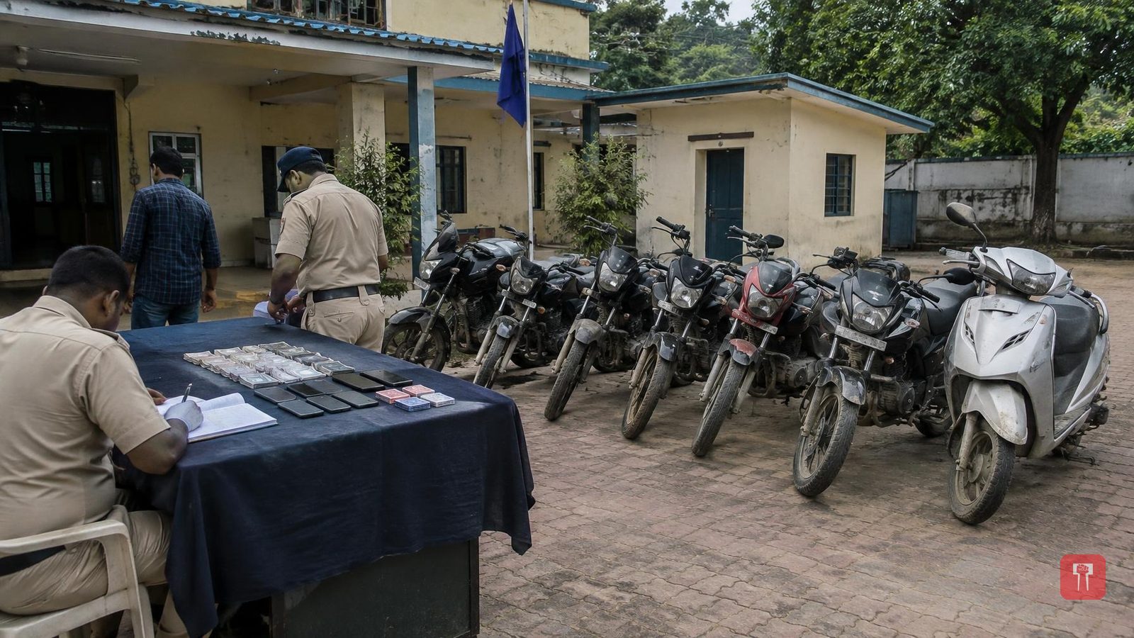 देवळीत सार्वजनिक रस्त्यावर जुगार अड्ड्यावर धाड, 5 लाख 70 हजारांचा मुद्देमाल जप्त